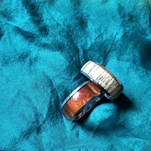 Wood Ring Set